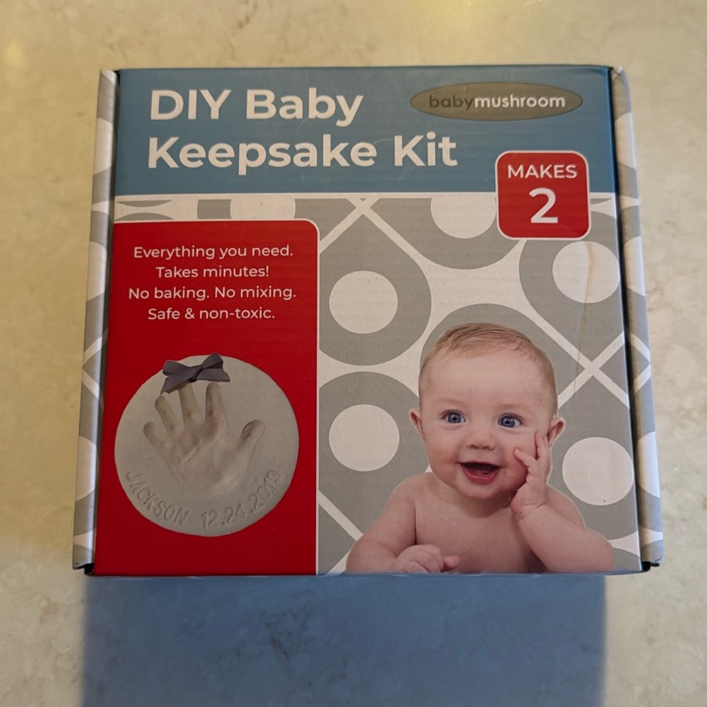 Not opened baby keepsake